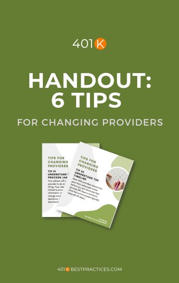 6 Tips for Changing Providers Handout (PPT/Canva)