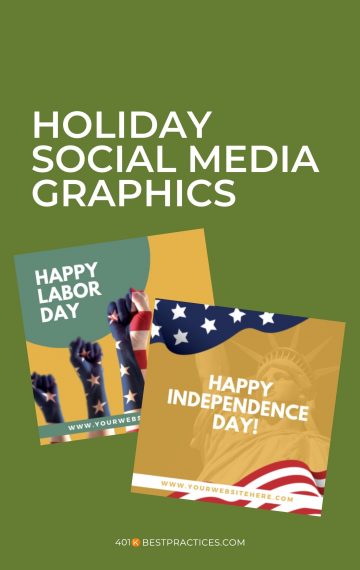 Holiday Social Media Graphics (Canva)