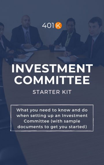 Investment Committee Starter Kit  (PDF/PPT/Canva)