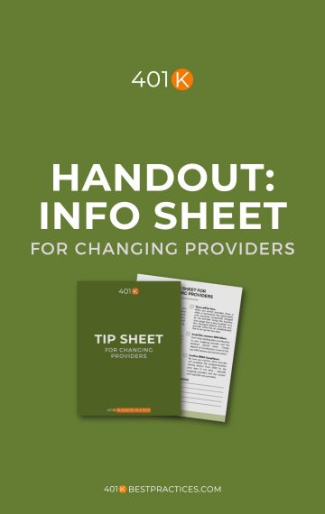 Info Sheet for Changing Providers Handout (PPT/Canva)