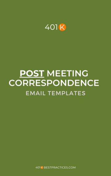 Post-Meeting Emails (MS Word)