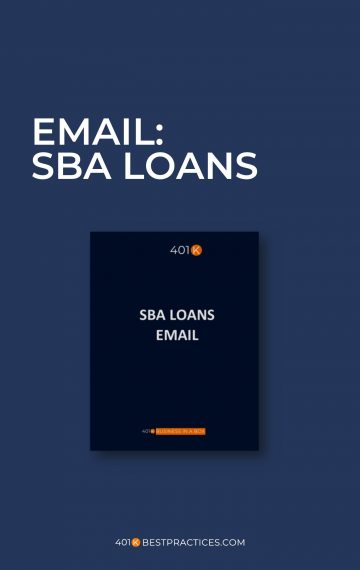 Email: SBA Loans (MS Word)