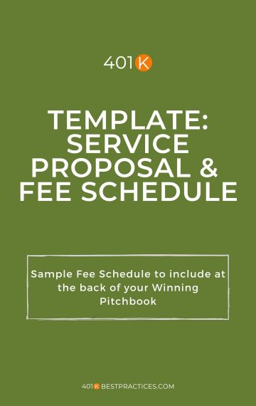 Service Proposal and Fee Schedule Template (MS Word)