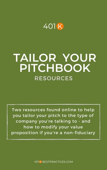 Tailor Your Pitchbook Resources (PDF)