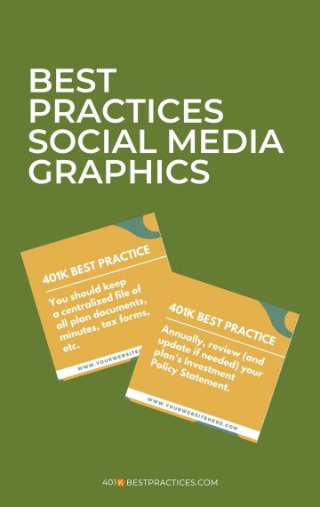 401k Best Practices Social Media Graphics (Canva)