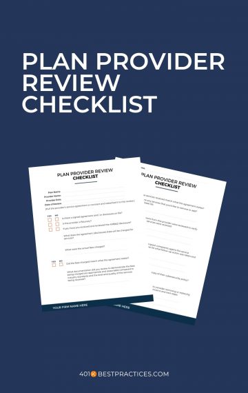 Plan Provider Review Checklist (Canva)