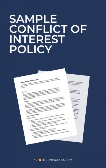 Sample Conflict of Interest Policy (MS Word)