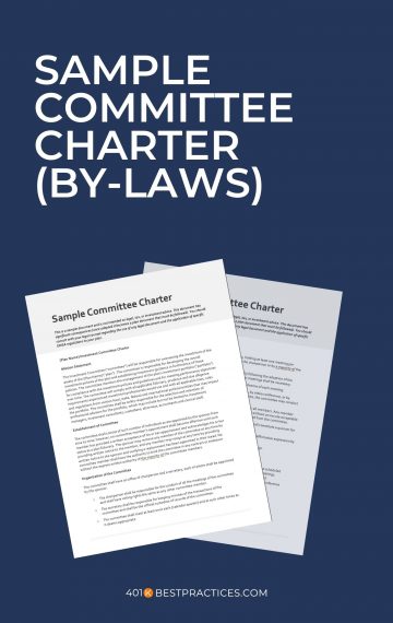 Sample Committee Charter (MS Word/Canva/PPT)