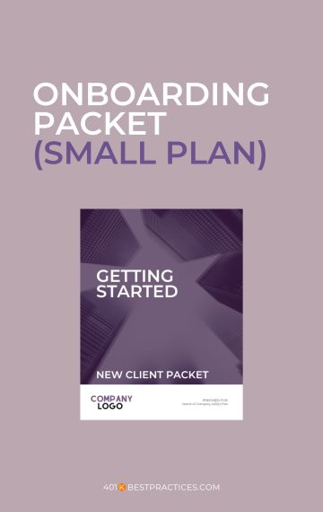 New Client Onboarding Packet (small plan) (Canva)